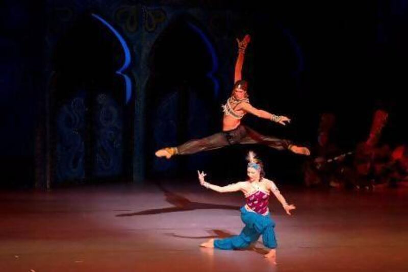 Scheherazade performed by he Mariinsky Ballet at Abu Dhabi Festival. Courtesy of Abu Dhabi Festival