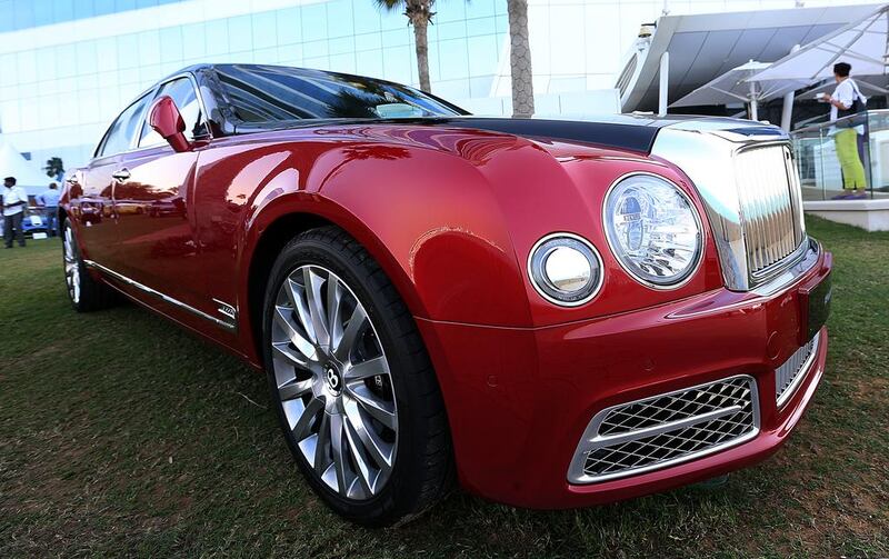 A Bentley Mulsanne.