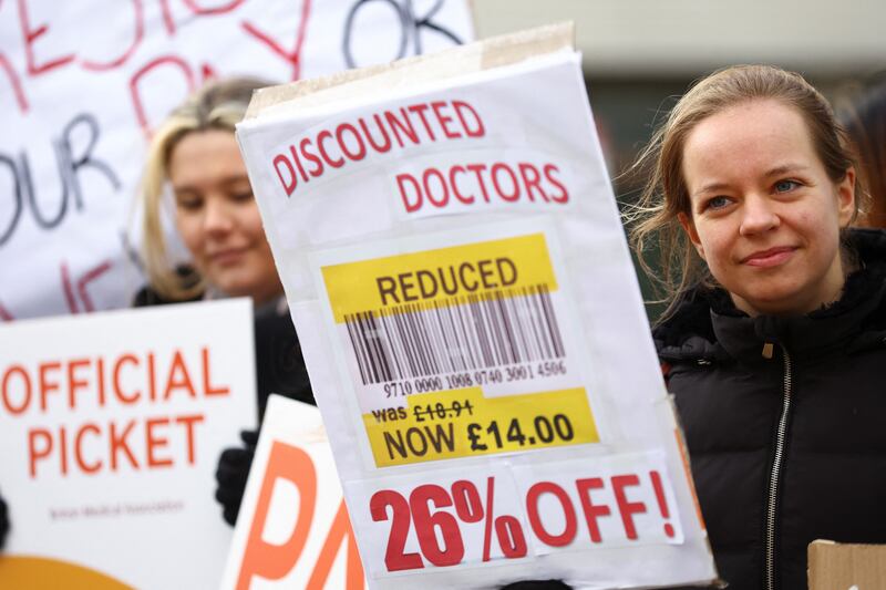 They have begun a three-day strike across England in a dispute over pay and conditions. Reuters