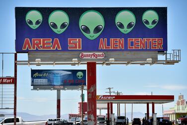 Area 51 in the US state of Nevada has long been synonymous with the search for extraterrestrial life. AFP