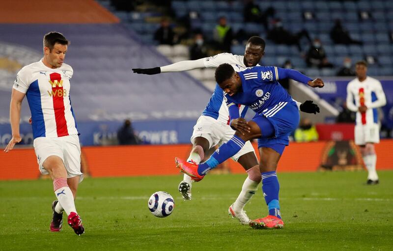 Centre forward: Kelechi Iheanacho (Leicester) – Continued his extraordinary run by setting up Timothy Castagne’s equaliser against Crystal Palace before scoring a brilliant winner. Reuters