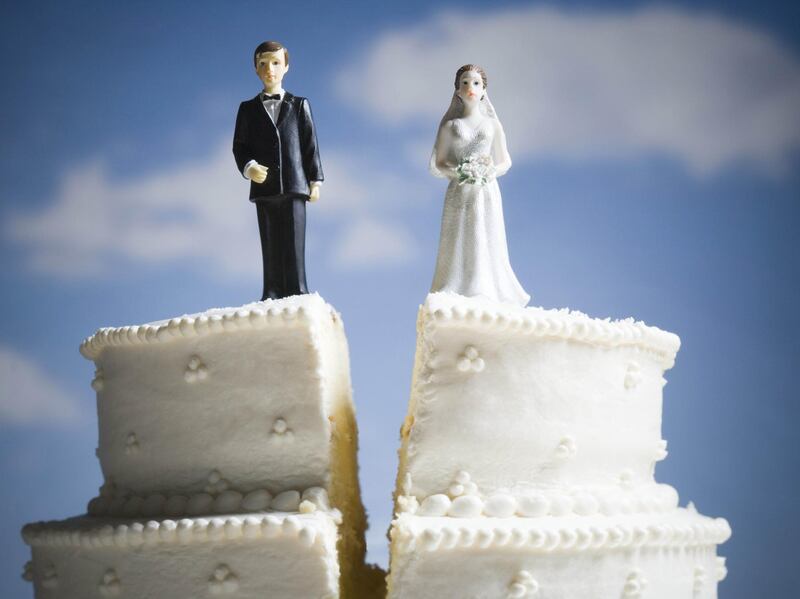 Divorce. Getty Images