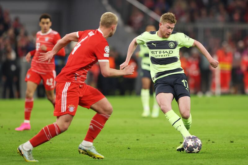 Kevin De Bruyne – 6. A quiet game by De Bruyne’s ridiculously high standards. Tried to affect the game when he had the ball and link up with Erling Haaland but nothing really went the Belgian’s way for once. Subbed off towards the end, with the game and tie easily won. Getty 