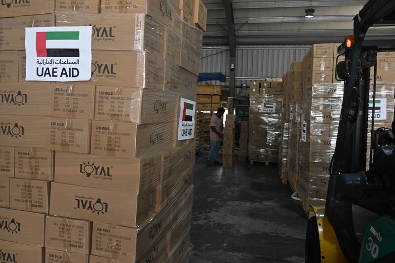 The UAE has sent an additional 250 tonnes of aid to assist Ukraine. Wam