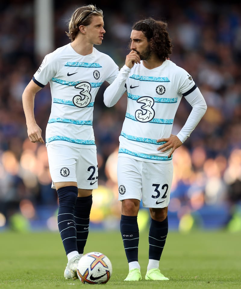 Connor Gallagher (Jorginho, 97) - N/A. Competitive debut in blue for the former Crystal Palace loanee, who had little time to have any real impact on proceedings. Getty