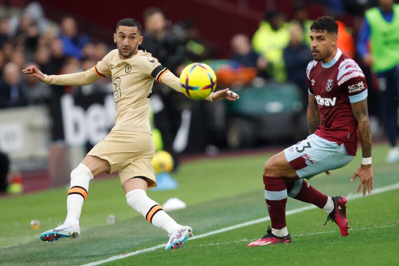 Hakim Ziyech 4 –  Gave away a silly foul that almost cost Chelsea the game before Soucek’s goal was chalked off for offside. Offered very little. 

AP