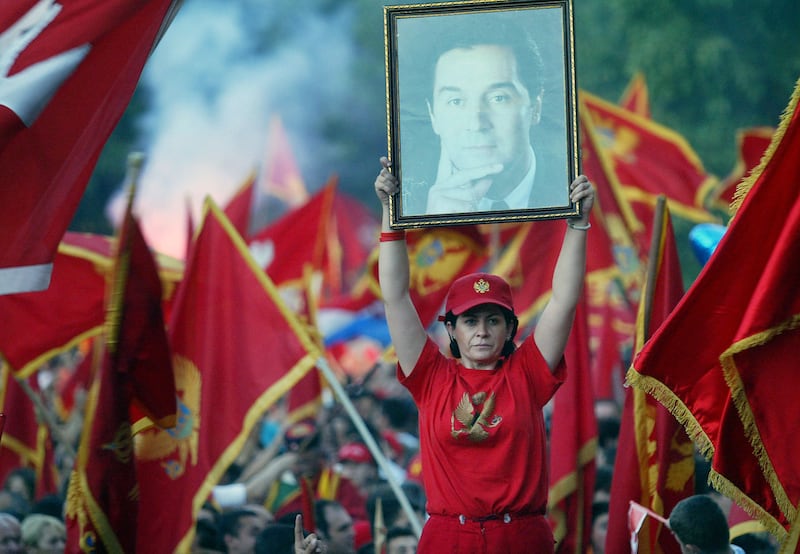 Montenegrin pro-independence supporters celebrate their newly found independence on May 22, 2006 in the town of Cetinje. Montenegro laid its own claim to nation status after voting narrowly in favour of independence, consigning the last vestiges of former Yugoslavia to history. AFP