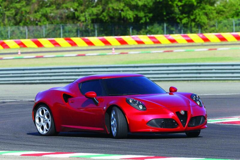 At 895 kilograms, the new Alfa Romeo 4C is feather-light even by race-car standards, with a chassis that is almost identical to the McLaren MP4-12C. Courtesy of Alfa Romeo