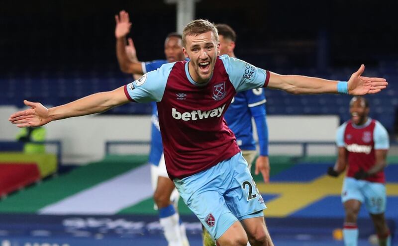 West Ham v Burnley (7pm): The Hammers were buzzing after their victory at top-four Everton last time out in the league, a win - courtesy of Tomas Soucek's late goal - that meant manager David Moyes had won against the Merseyside club he left in 2013 for the first time. Burnley have dragged themselves out of the bottom three after a couple of wins of late but were beaten at home by Manchester United on Tuesday. Prediction: West Ham 1 Burnley 1. AFP