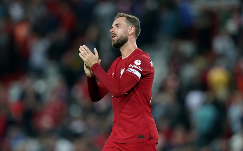 Jordan Henderson – 7. The 32-year-old replaced Milner in the 63rd minute and added energy to the midfield. He urged the side forward in pursuit of victory. Getty Images