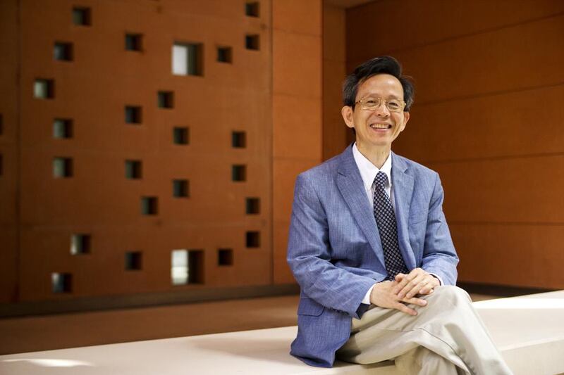 Dr Daniel Choi, head of the mechanical and material science department at Masdar Institute. Christopher Pike / The National