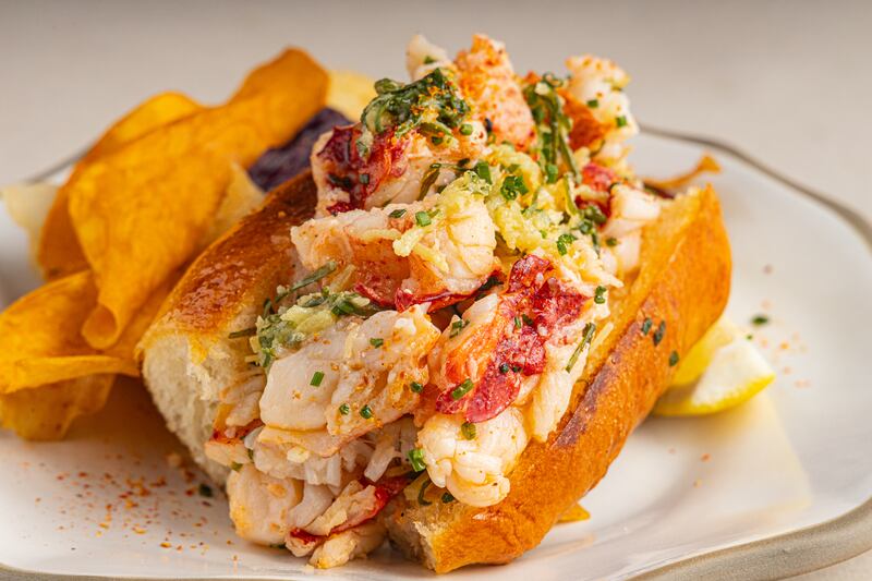 Cantonese lobster roll.