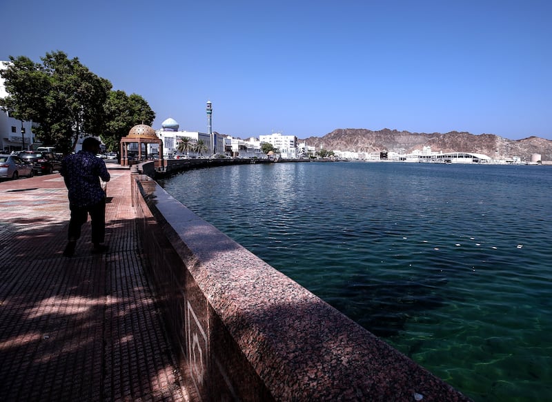 Mutrah Corniche in Muscat.