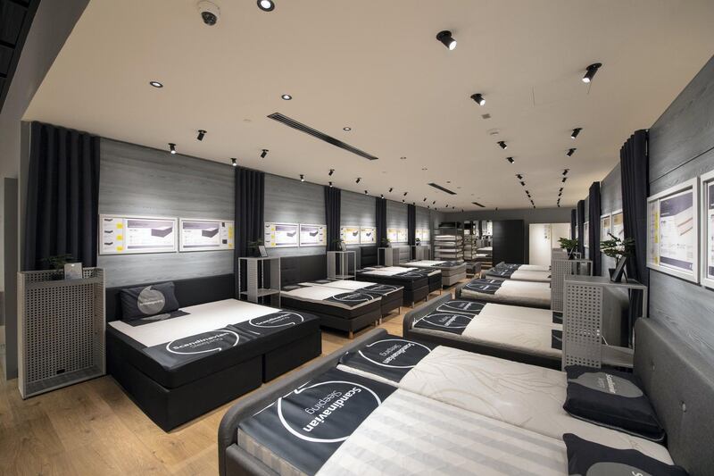 The store also has a Sleep Space where experts will advise customers on what they need for their requirements.