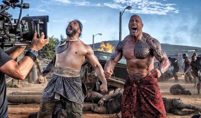 Samoan Dance Scene at  Fast & Furious Presents: Hobbs & Shaw