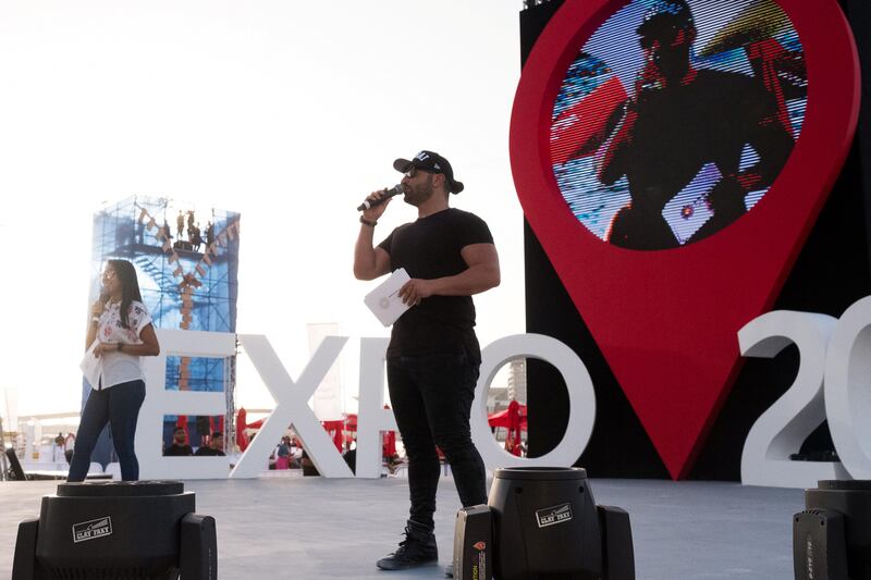 20.11.17. An event in JBR Dubai in preparation for Expo2020. Starting at 4.30 and running until 8.30Pm. The event puts on a variety of performances and entertainment. Here Chris Fade from Virgin radio Dubai.
Anna Nielsen For The National.