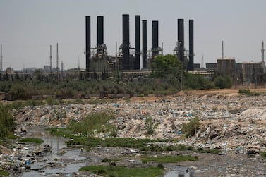 Gaza's sole electricity plant depends on fuel supplies sent through Israel. AP Photo