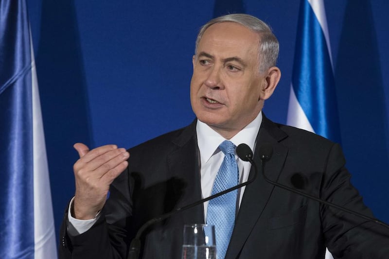 Israeli prime minister Benjamin Netanyahu is seeking to pass a law that favours Israel's Jewish citizens. Photo: Jack Guez / AFP