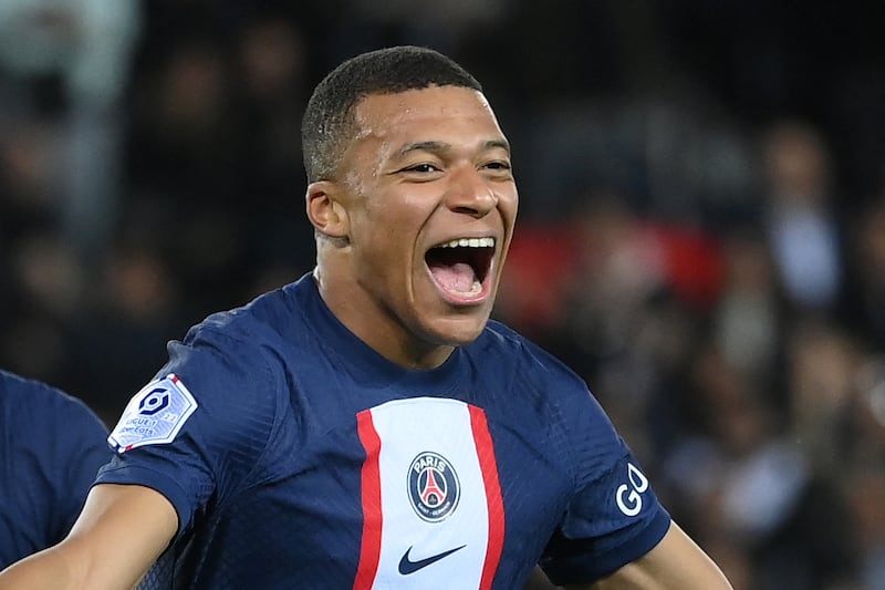 1. PSG forward Kylian Mbappe tops Forbes list of highest-paid footballers for 2022-23, with an earning of $128 million. AFP
