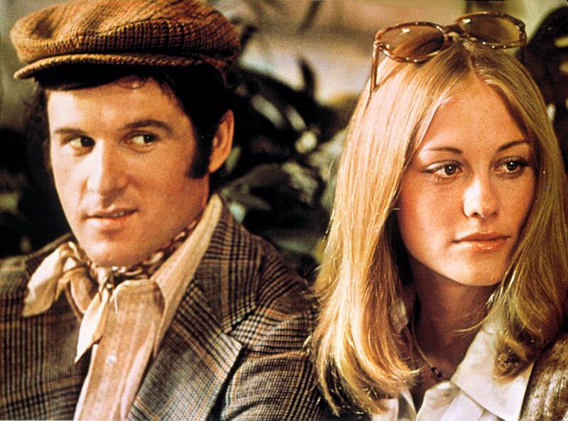 The Heartbreak Kid, lobbycard, Charles Grodin, Cybill Shepherd, 1972. (Photo by LMPC via Getty Images)