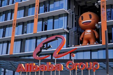 Alibaba Group's share price has fallen by a quarter from its peak since the start of the investigation, according to Century Financial. Photo: Reuters