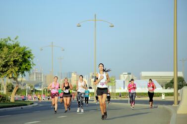 The Dubai Women's Running Challenge will take place in four locations throughout Dubai over the course of four weeks. Courtesy Dubai Sports Council 
