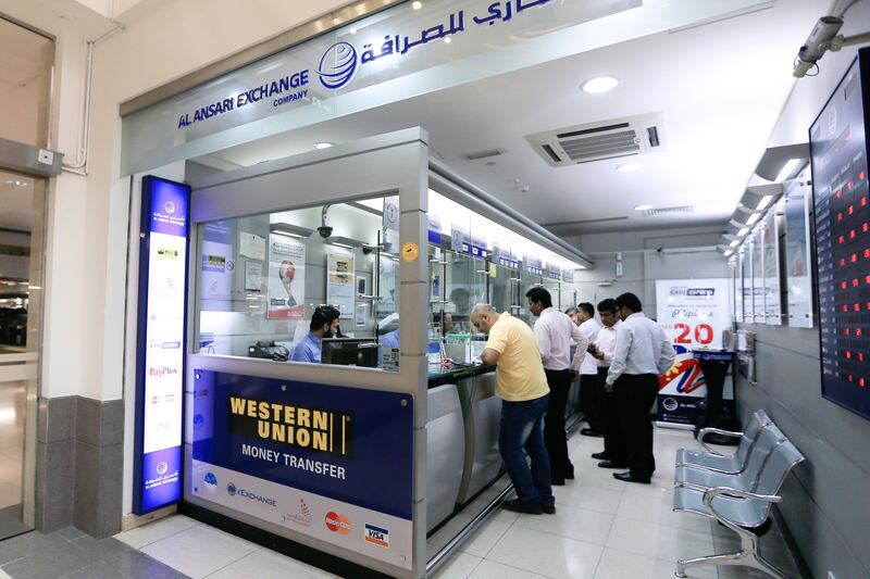 Dubai, May 23, 2013 -  Stock footage of Al Ansari Exchange at Deira City Centre in Dubai, May 23, 2013. (Photo by: Sarah Dea/The National)

