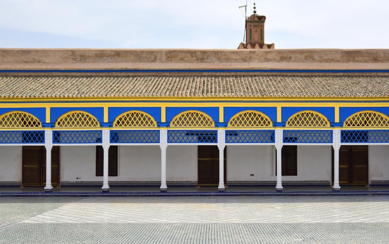 Moroccan Islamic architecture - Bahia Palace. Courtesy Ronan O’Connell