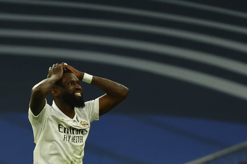 Real Madrid defender Antonio Rudiger earns £317,000 a week. EPA