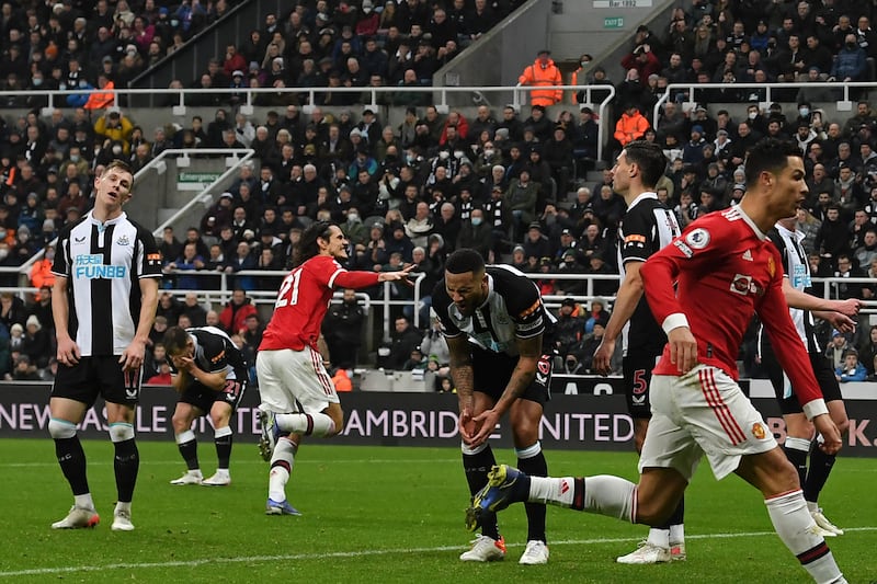 Newcastle were struggling at the time, so United missed their chance when held to a 1-1 draw on December 27. AFP