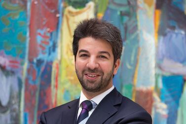 Michael Jeha, managing director for Christie's Middle East, said he expects a pick-up in demand for and value of Middle Eastern art in 2019 .Christie's 