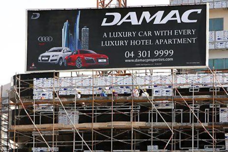 Damac Properties is considering a listing. Pawan Singh / The National