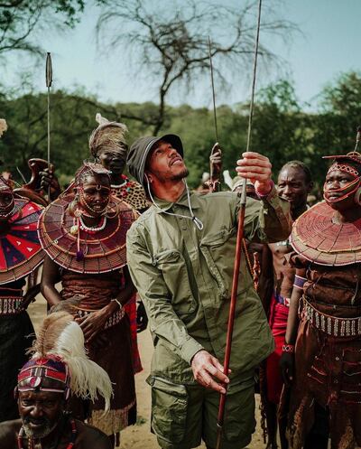 The trip was extremely personal for Hamilton, who said he was 'finally tracing my roots through Africa'. Photo: Instagram / lewishamilton