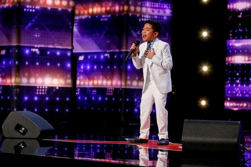 Abu Dhabi-born Peter Rosalita, 10, on the 16th season of 'America's Got Talent'. Instagram / peter.rosalita