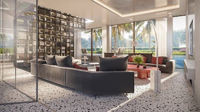 The interior of the villas in Marbella designed by Karl Lagerfeld. Photo: Karl Lagerfeld
