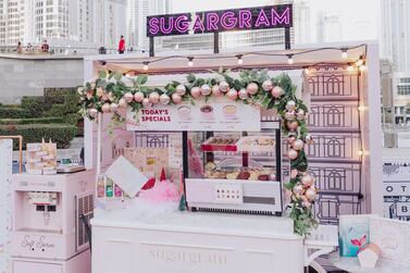 Online cupcake brand Sugargram serves off-menu items at its pop-up stalls.