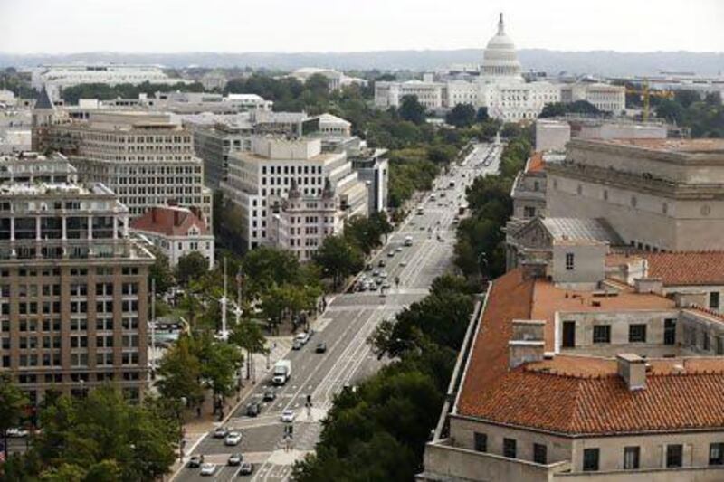 Pennsylvania Avenue, that connects the Capitol and White House, is sometimes called 'America's Main Street'. Jacquelyn Martin / AP Photo