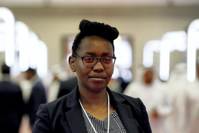 Sharjah, Dec, 10, 2018: Meluleki Sibanda of Zimbabwe pose during the Sharjah FDI Forum in Sharjah  Satish Kumar for the National / Story by Alkesh Sharma