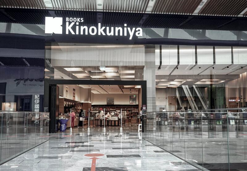 Abu Dhabi, United Arab Emirates, May 10, 2020.  
The newly opened Kinokuniya book shop at the Galleria Mall, Al Maryah Island, Abu Dhabi.
Victor Besa/The National
Section:  NA
Reporter: