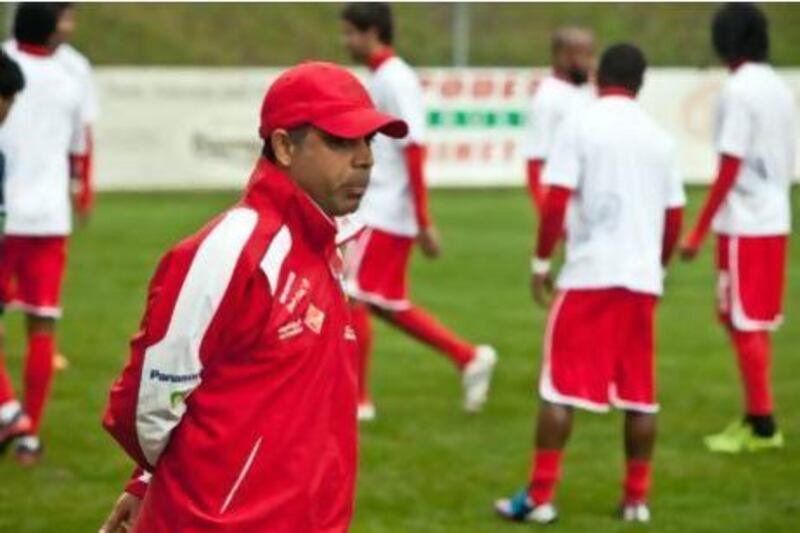 UAE National football coach Mahdi Ali.