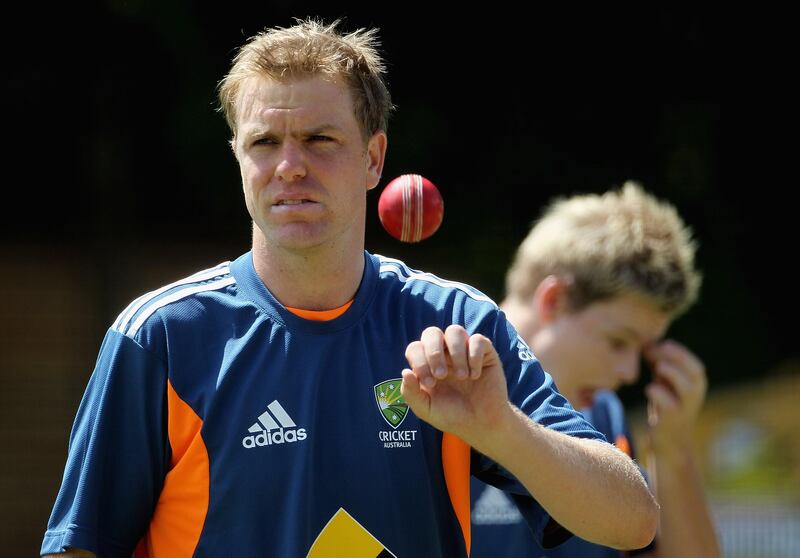 PERTH, AUSTRALIA - DECEMBER 15:  Michael Beer looks on during an Australian Training Session at the WACA on December 15, 2010 in Perth, Australia.  (Photo by Hamish Blair/Getty Images)