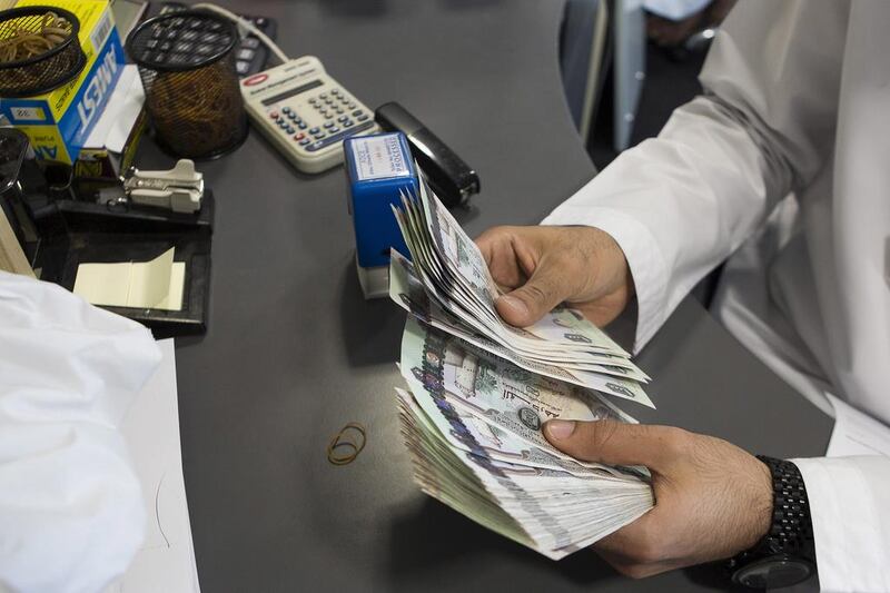 Moody's says the outlook of Gulf banks is stable because the strong financial fundamentals of the Gulf banking systems. Mona Al Marzooqi / The National