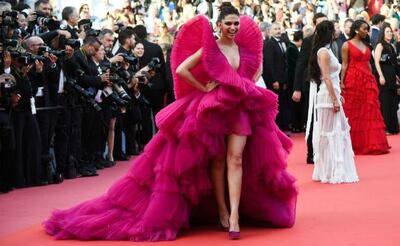 Deepika Padukone wore the same Ashi Studio dress to Cannes earlier this year