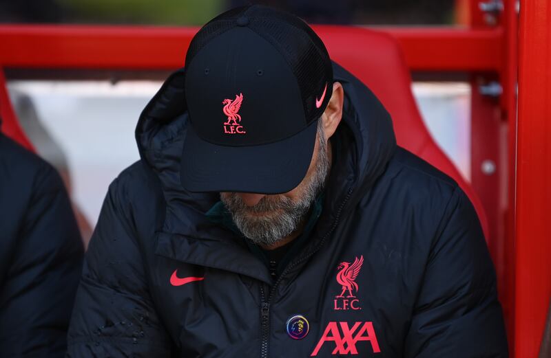 Liverpool v Leeds United (10.45pm) - Jurgen Klopp admitted Liverpool's defeat at Forest was particularly hard to bear in a difficult start to the season. “I’m feeling as low as possible,” he said. Ten points behind Man City, and trailing Arsenal by 12, their title hopes are probably over already. At least they face struggling Leeds. Prediction: Liverpool 3 Leeds 0.  Getty