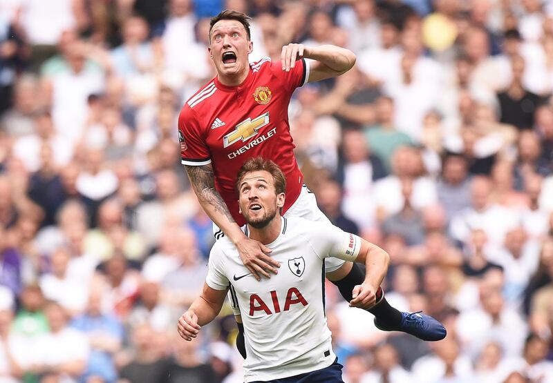 Centre-back:  Phil Jones (Manchester United) – A reason why Harry Kane was kept quiet at Wembley as Manchester United reached a second FA Cup final in three seasons. Facundo Arrizabalaga / EPA