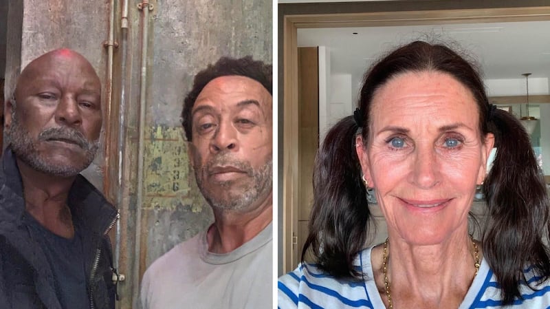Tyrese, Ludacris and Courteney Cox have all aged themselves with FaceApp filters. Instagram 
