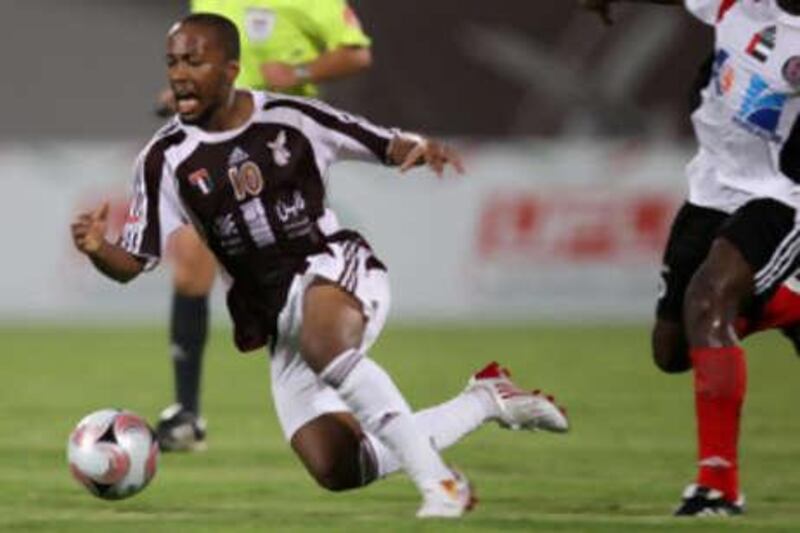 Ismail Matar in action for Al Wahda.