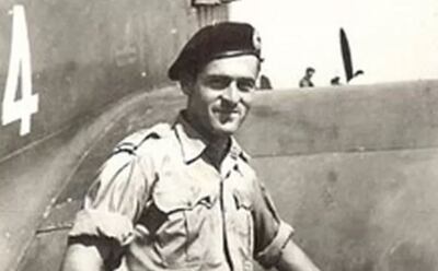 British pilot Vyvyan Howard, a Second World War hero who died this week at the age of 102. He helped prisoners to escape the Germans' Stalag Luft III. Photo: Howard family