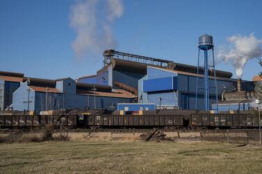 The US Steel Corporation facility in Granite City, Illinois in the US. The Trump administration implemented tariffs on imports of raw steel and aluminium in 2018. Photo: Bloomberg