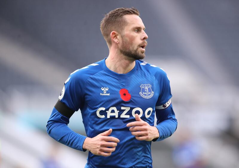 Gylfi Sigurdsson - 6: Usual danger from dead balls. Curling free-kick into box was met by Calvert-Lewin but the striker’s header was weak. Deflected shot saved by Darlow late on. Getty